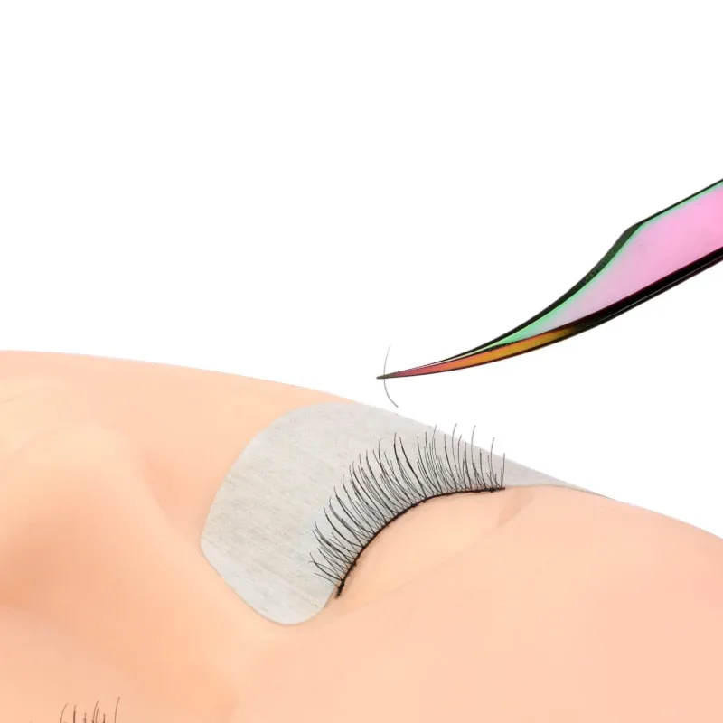1 Pcs Eyelashes Tweezers Stainless High Precision Anti-static