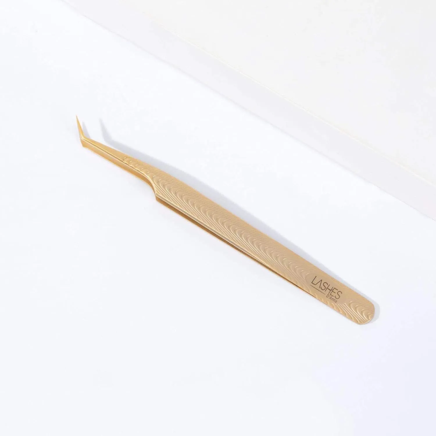 14K Gold Coated Eyelash Extension Tweezer