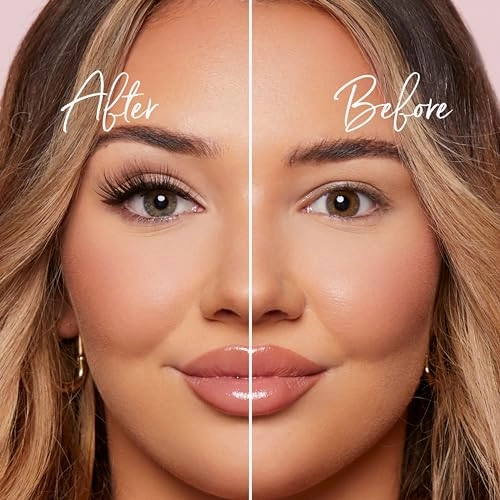 154 Pc DIY Luxe Eyelash Cluster Glam Volume,Fluffy 3D Individual Natural Lash Eyelash Clusters,10-18mm Soft Lashes