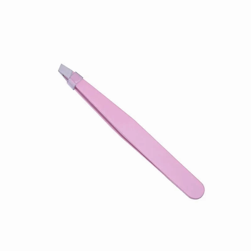1pc Stainless Steel Eyebrow Tweezer Face Hair Removal Tweezers Colorful Makeup Eyelash Tweezer Eye Brow Clips Makeup Tools