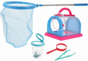 1Set Critter Cage for Outdoor Adventure Collecting Kit with Magnifying Glass Educational for Boys and Nature Exploration