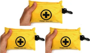 3 Packs 151 Pcs First Aid Kits Small for Survival Emergency Trauma Military Tactical Medical School Office Home Hunting Camping Hiking Fishing IFAK EMT Bag