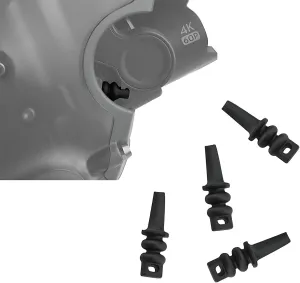 4Pcs Gimbal Shock Absorption Rubber Replacement for DJI FPV Drone Accessories Original Shock Absorber Ball Damping Rubber Gimbal Shock Bracket Repair Parts