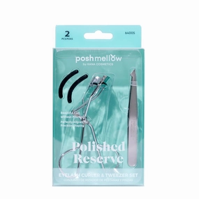 64005 Polished Reserve: Eyelash Curler & Tweezer Set