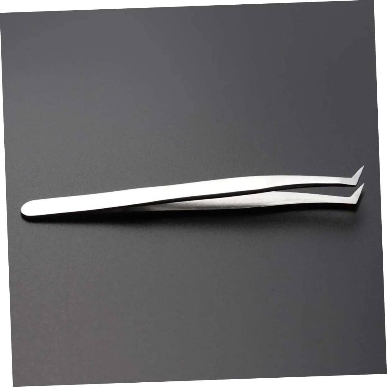 6pcs Grafting Eyelashes Tweezers Silver Eyelash Extension Tools for Precision Application Lightweight and Design for Makeup Weddings Photoshoots Daily Wear