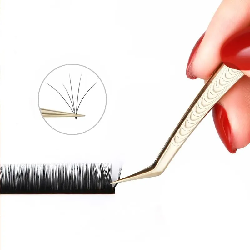 8 Kinds Eyelash Extension Tweezers For Classic Lashes Easy Fan Lash Russian Volume Eyelashes Accept Make Own Logo NO11