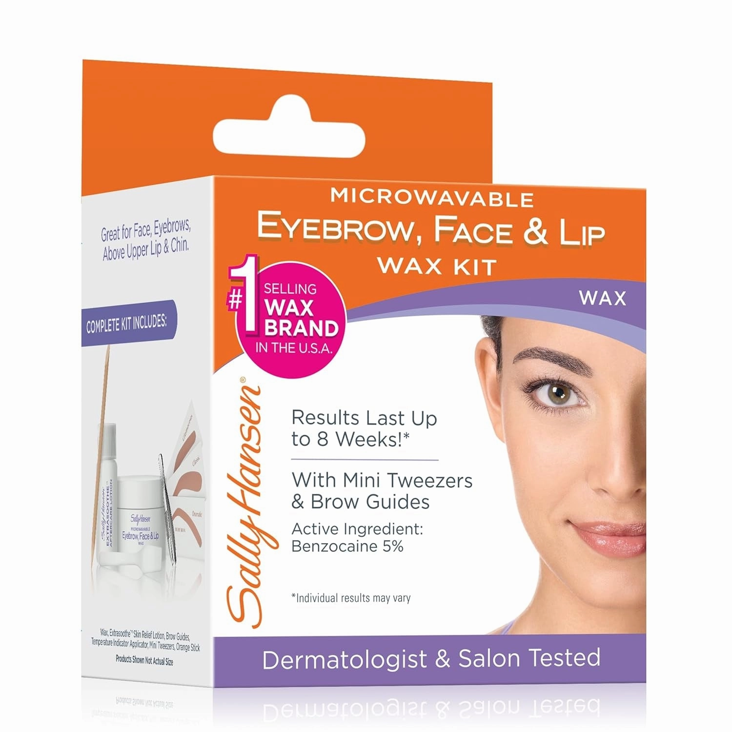 , Eyebrow, Face & Lip Wax Kit