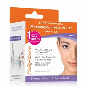 , Eyebrow, Face & Lip Wax Kit