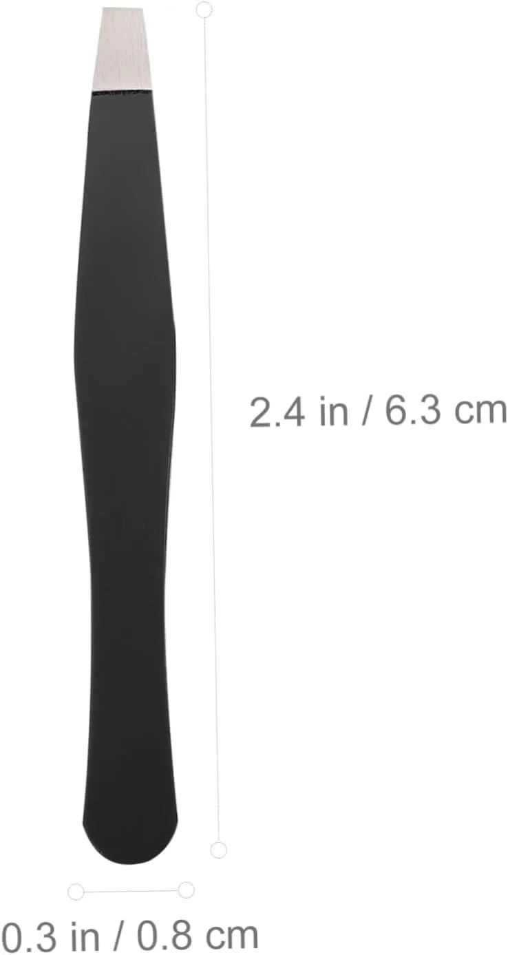 Angoily 16pcs Stainless Steel Eyebrow Grooming Tools Precision Tweezers and Clips for Eyebrow Makeup for Perfecting Your Brow Shape and Hair Removal
