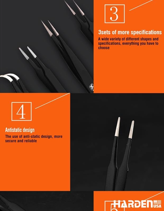 Anti-Static Tweezer