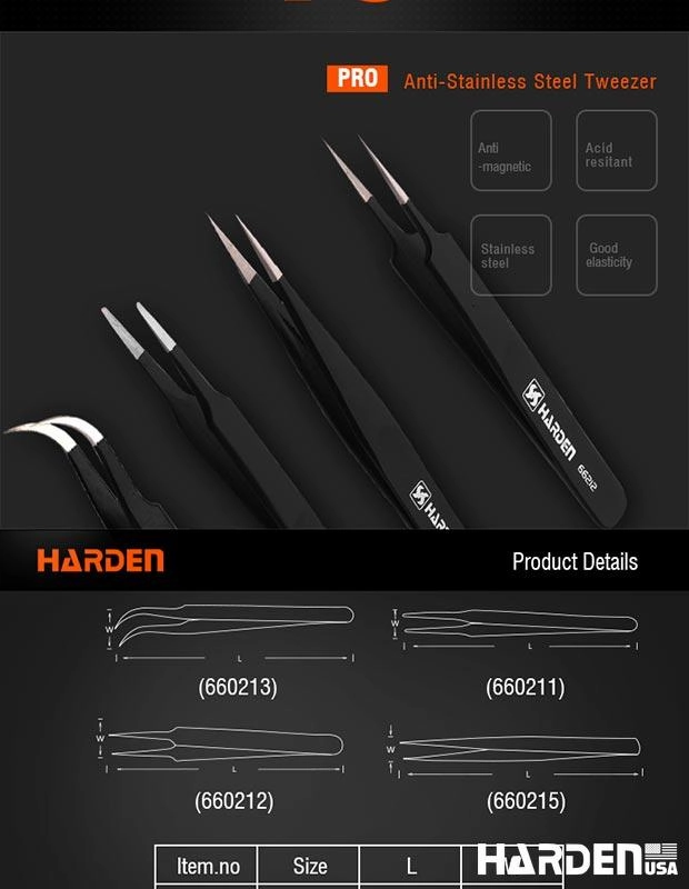 Anti-Static Tweezer