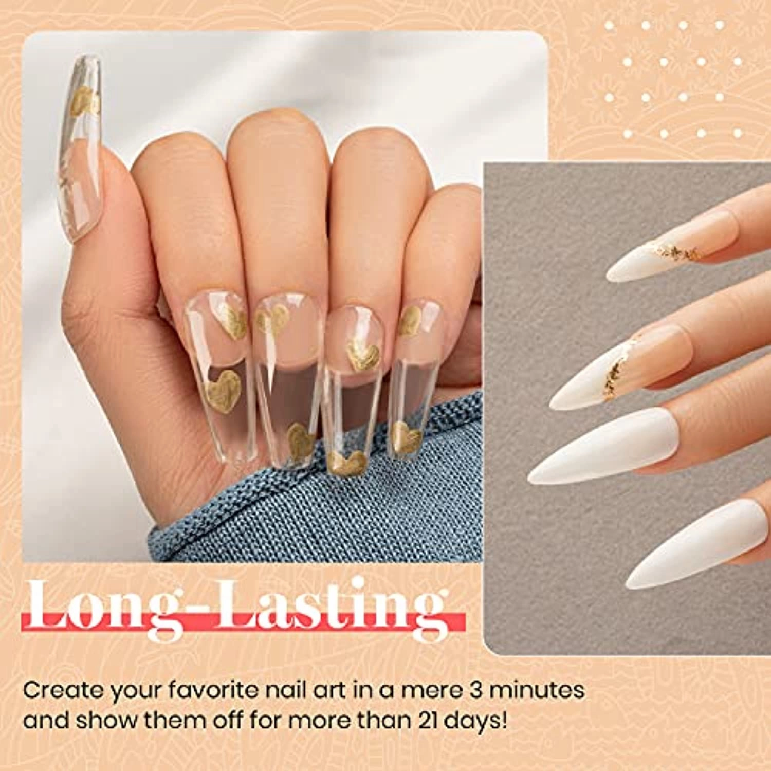 Beetles 31 in One Acrylic Powder Nail Kit Nail Powder with Acrylic Nail Brush Nail Forms Tips， Decoration Professional Nail Art Powder Set for Beginner DIY Home Salon Manicure