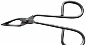 Bianco Instruments BI-195 Professional Quality Scissor Type Tweezers - Eyebrows Offset Angular Shape Style Tweezers Hair Plucker and straight Tip Scissors (Single)