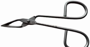 Bianco Instruments BI-195 Professional Quality Scissor Type Tweezers - Eyebrows Offset Angular Shape Style Tweezers Hair Plucker and straight Tip Scissors (Single)
