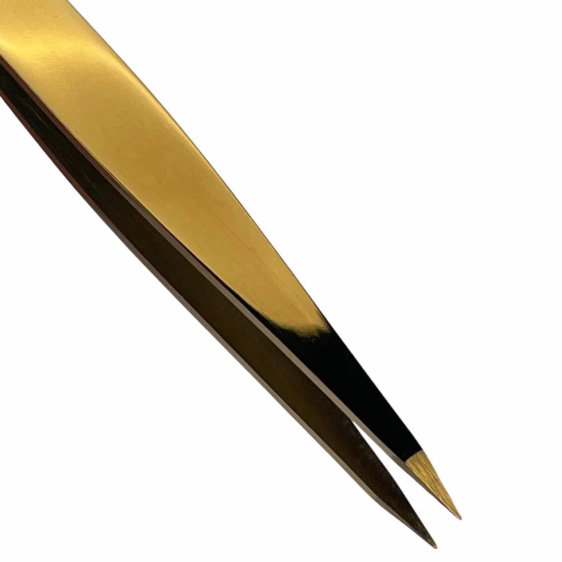 Browshop Professional Tweezer & Scissor Set - Gold