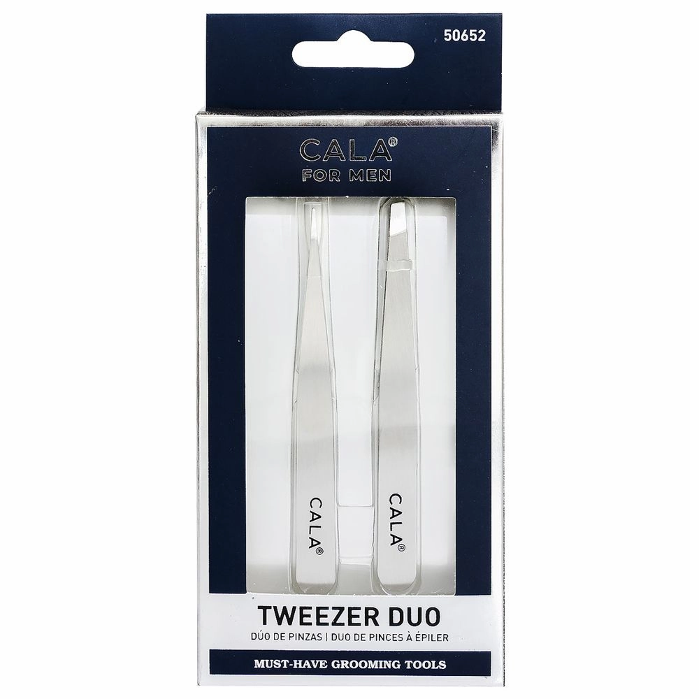 Cala Cala For Men: Tweezer Duo (Point   Slant)
