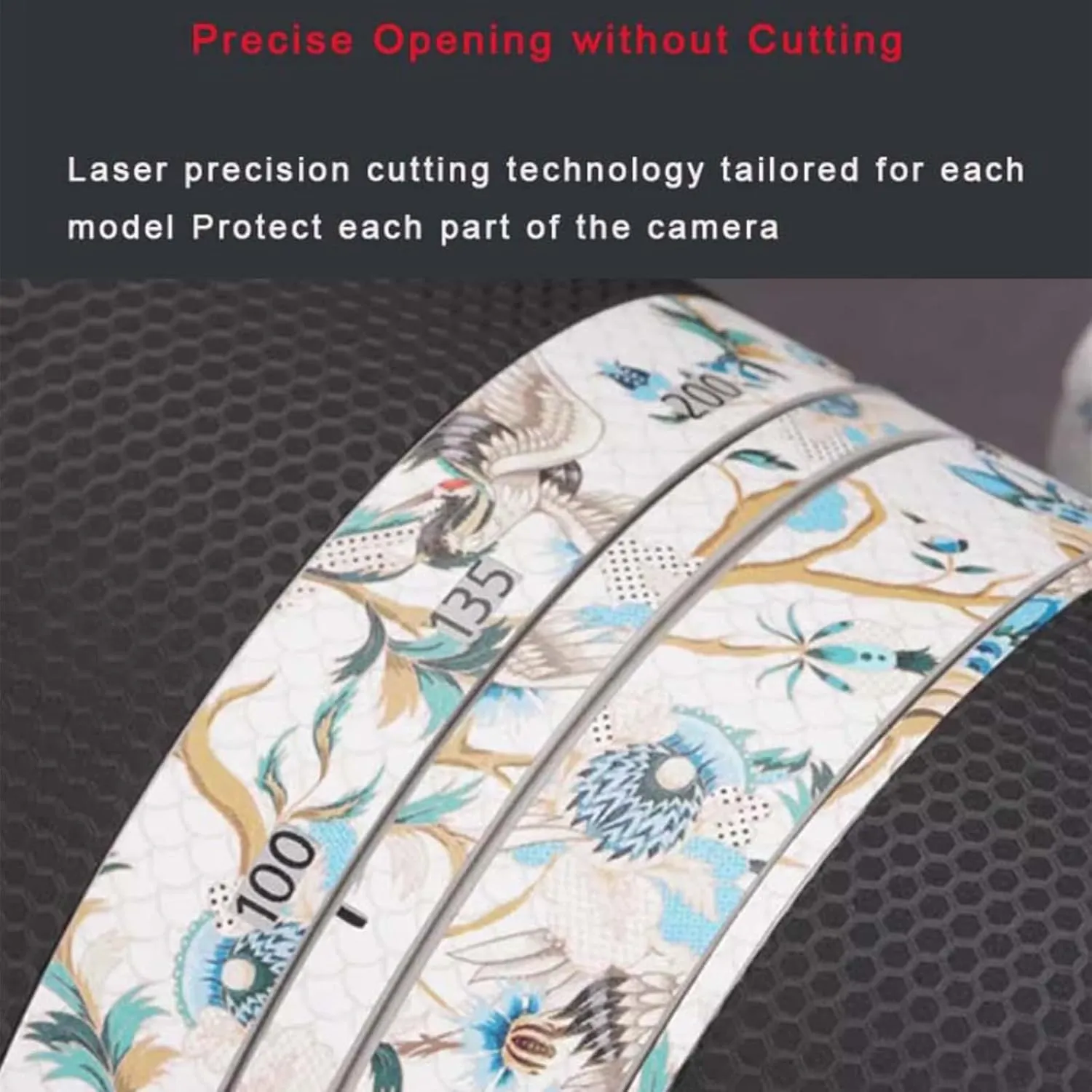 Camera Lens Premium Protector Film Sticker for Sony FE 200-600mm F5.6-6.3 G OSS Skin Vinyl Wrap Film Body Protective Decal Protector Coat 200-600 5.6-6.3(Field Camouflage)