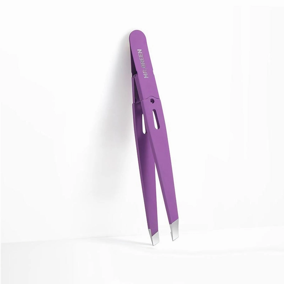 Colorful Stainless Steel Eyebrow Tweezer