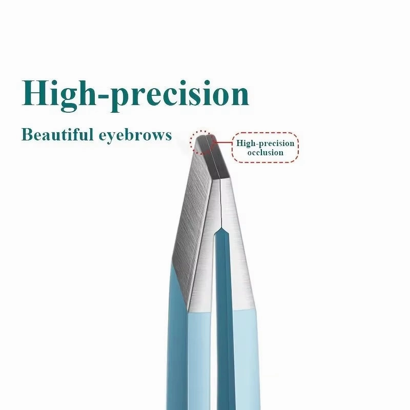 Colorful Stainless Steel Eyebrow Tweezers