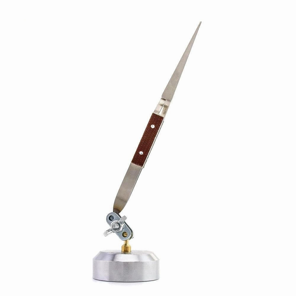 Cross Locking Jewelry Welding/Soldering Tweezers with Base 360° Rotation