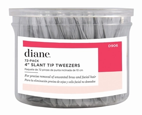 Diane D906 Slant Tweezer - 72 Pack Bin
