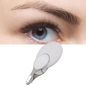 Electric Eyebrow Tweezers with HD Camera, USB Rechargeable, Multifunctional, Visualizable Design, ABS Material, Simple and Convenient, for Eyebrow Trimming, Hair Removal