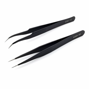 Electronics tweezers - Straight or angled