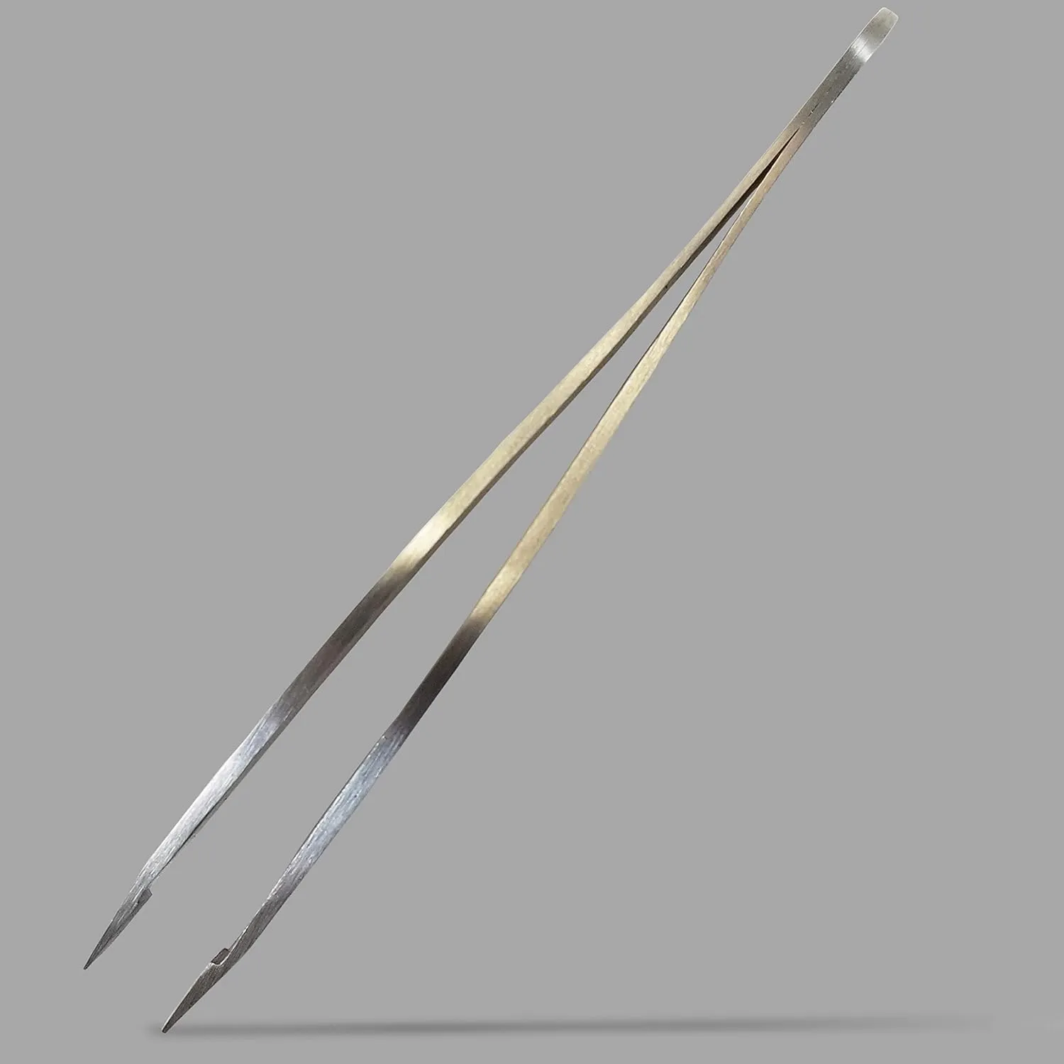 Elite Series Slant Tweezers - Surgical Grade Stainless Steel for Professionals (Satin Finish)