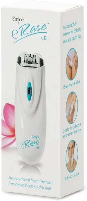 Emjoi eRase e6 - Facial Hair Remover - Epilator - Easy No Pain