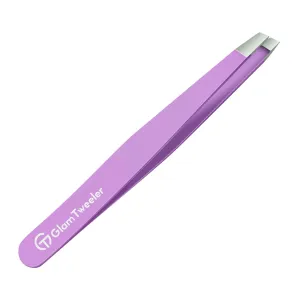 Expert Eyebrow Hair Removal Tweezer, High Precision Slant Tip Stainless Steel Tweezers for Men and Women