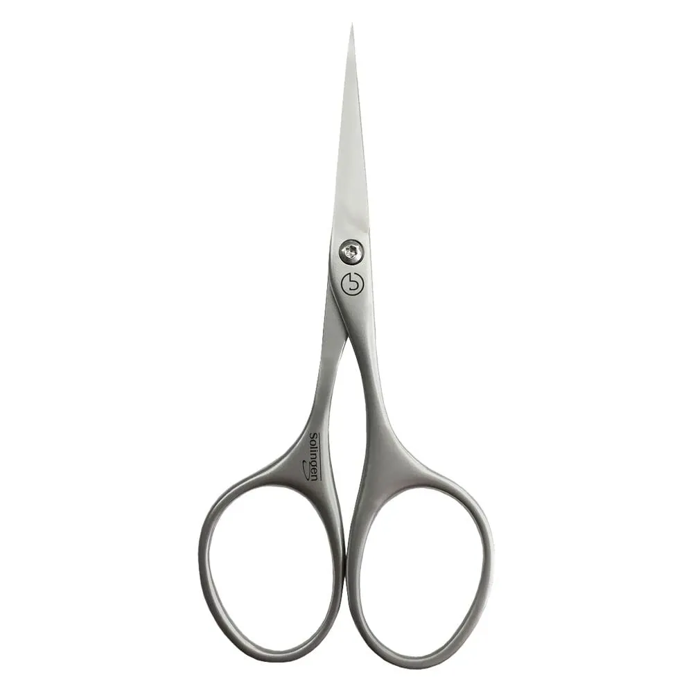 Eyebrow Scissor - Essential Beauty Tool - Made Of The Finest Stainless Steel - Perfect Size For Optimal Control - Sharpened By Hand For Lasting Precision - Extends The Brow Line - 1 Pc