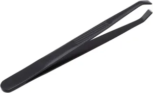 Eyebrow Tweezers 1PC Eyebrow Tweezer Make Up Tools Pince Epiler Eyebrow Tweezer Stainless Steel Slant Tip Eyes Tweezer Clip for Face Hair Removal (Color : Golden) Tweezers (Color : Golden) (Black)