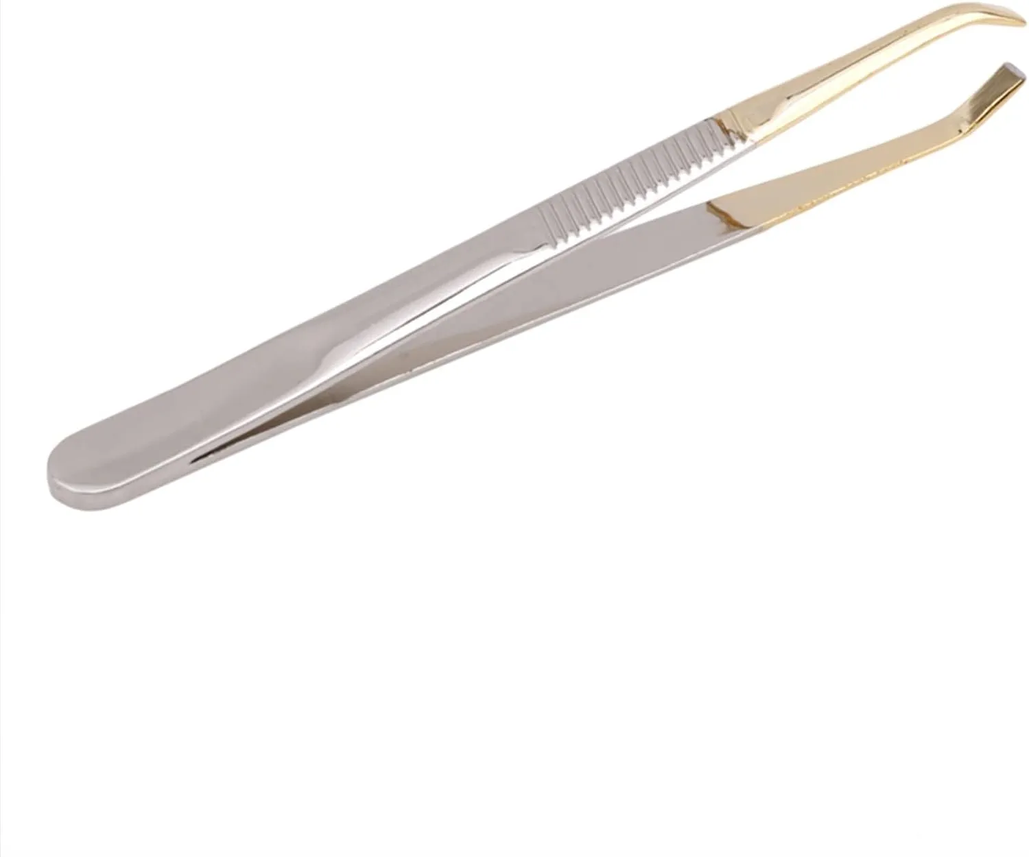 Eyebrow Tweezers 1PC Eyebrow Tweezer Make Up Tools Pince Epiler Eyebrow Tweezer Stainless Steel Slant Tip Eyes Tweezer Clip for Face Hair Removal (Color : Golden) Tweezers (Color : Golden) (Golden)