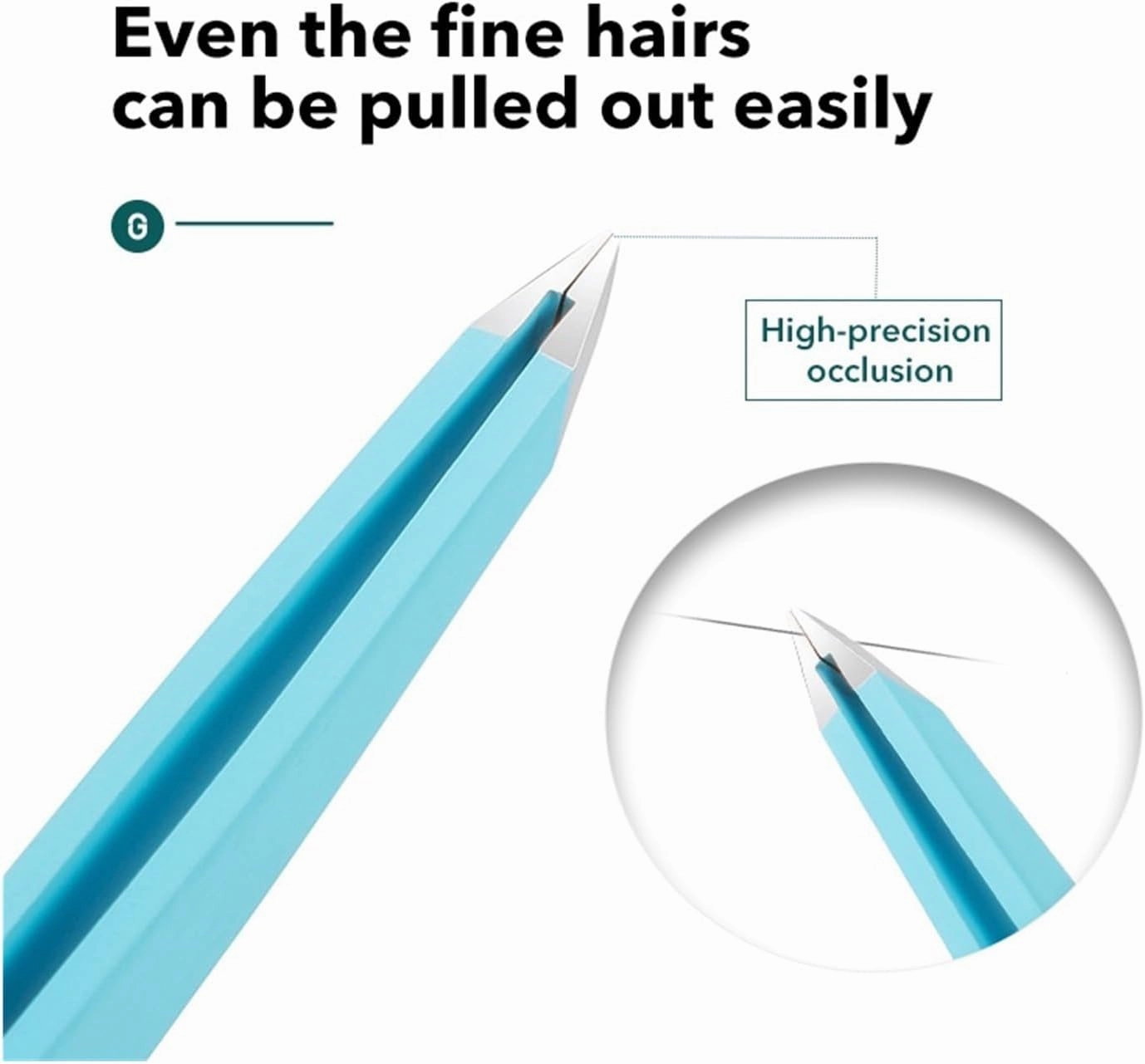 Eyebrow Tweezer Colorful Hair Beauty Fine Hairs Puller Stainless Steel Slanted Eye Brow Clips Removal Makeup Tools(Mr-2168PR)