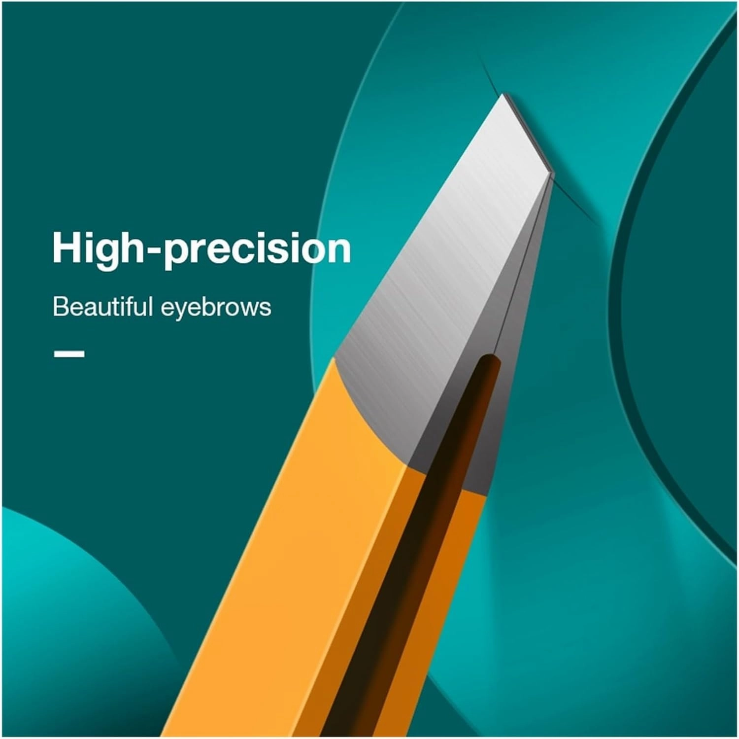 Eyebrow Tweezer Colorful Hair Beauty Fine Hairs Puller Stainless Steel Slanted Eye Brow Clips Removal Makeup Tools(Mr-2168PR)
