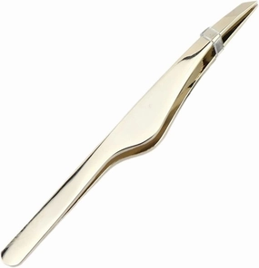 Eyebrow Tweezers Eyebrow Tweezer Eyebrow Clip Eye Brow Stainless Steel Hair Removal Slanted Eye Brow Clips Makeup Tools (Color : 02) Tweezers(1)