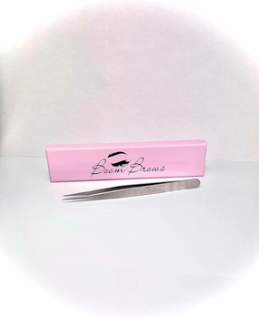 Eyelash Extension Stainless Steel Tweezer. Japanese Stainless Steel. (Isolation Straight Tip)