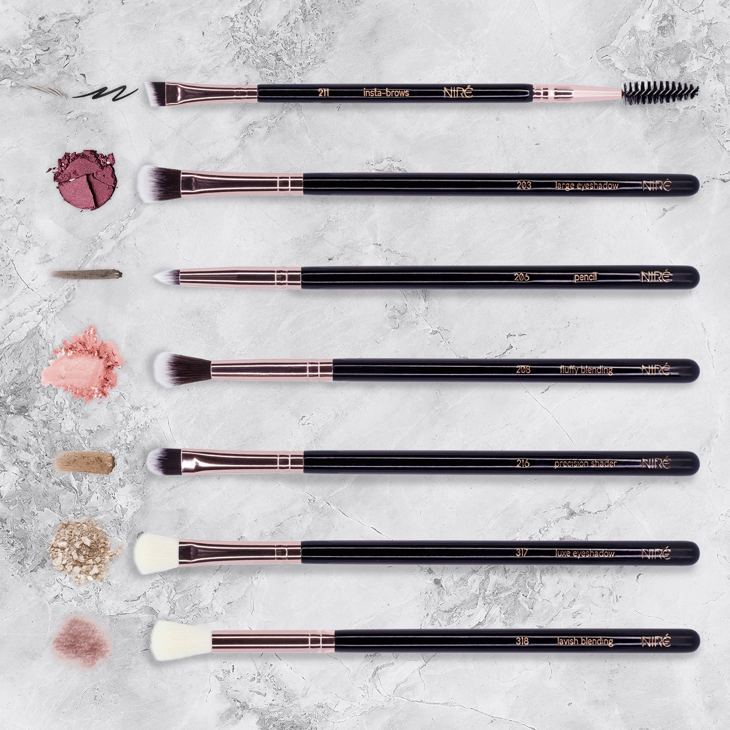 Eyes to Brows Brush Set