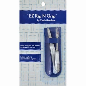 EZ Rip N Grip Tweezer and Seam Ripper Combo