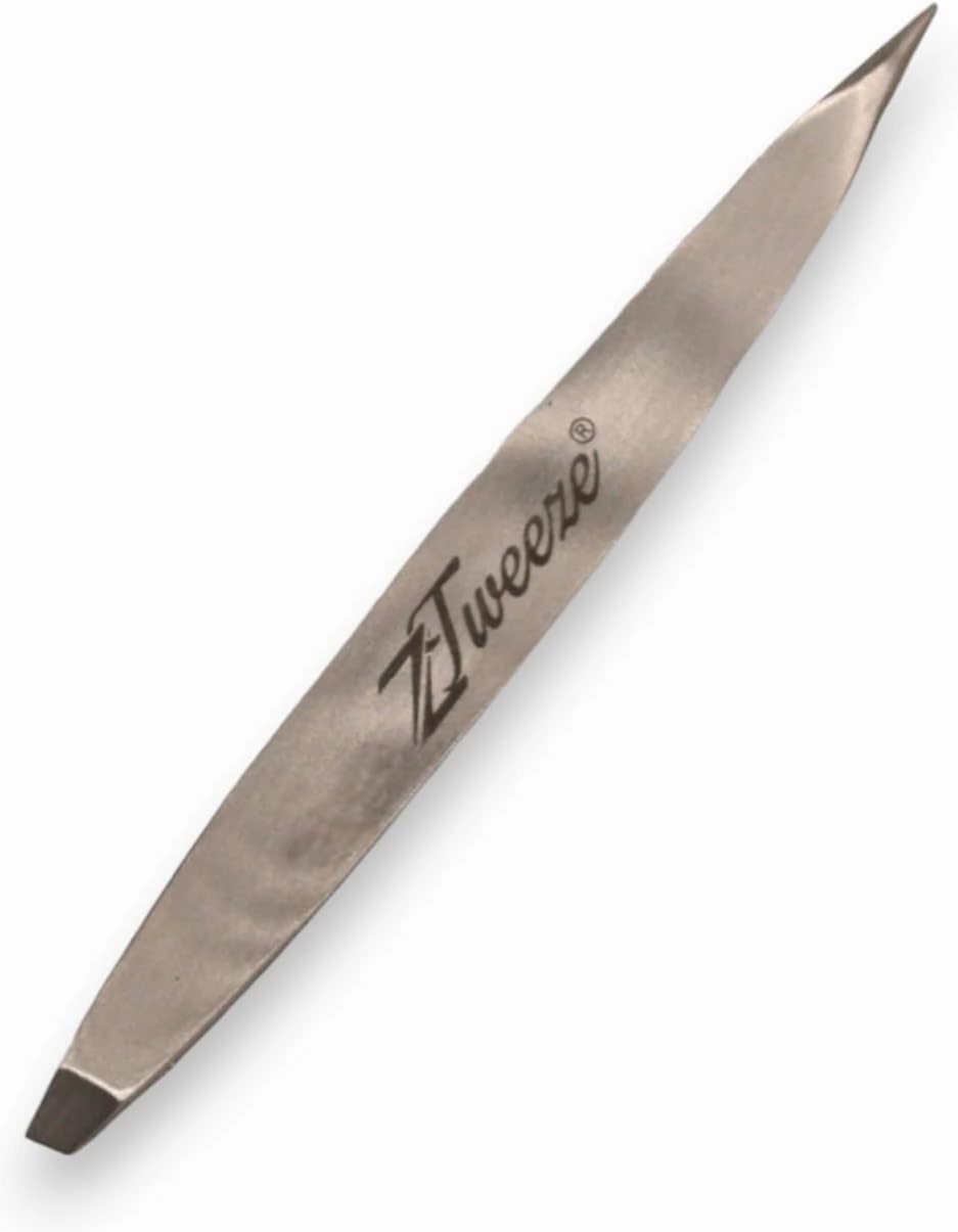 F.A.R.A.H Professional Z-Tweeze Dual Ended Tweezer - Steel Stainless Steel Tweezers