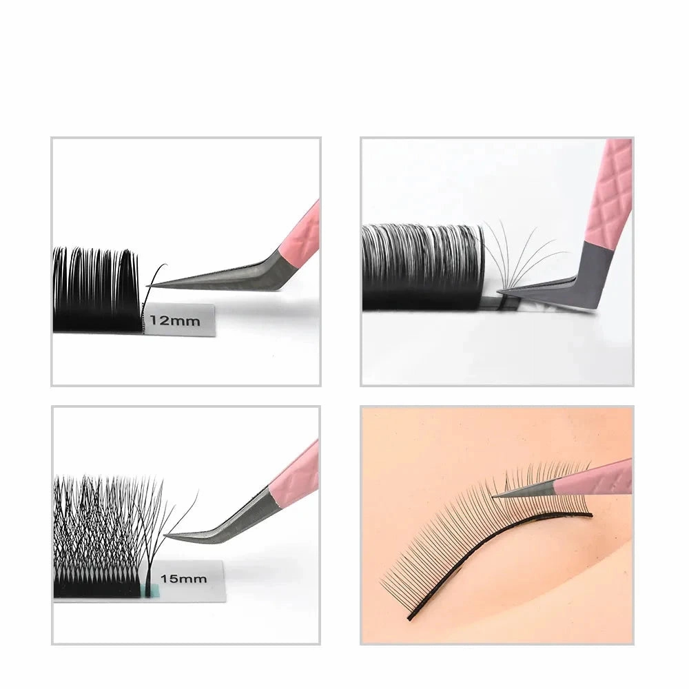 Fiber Tip Eyelash Extension Tweezer