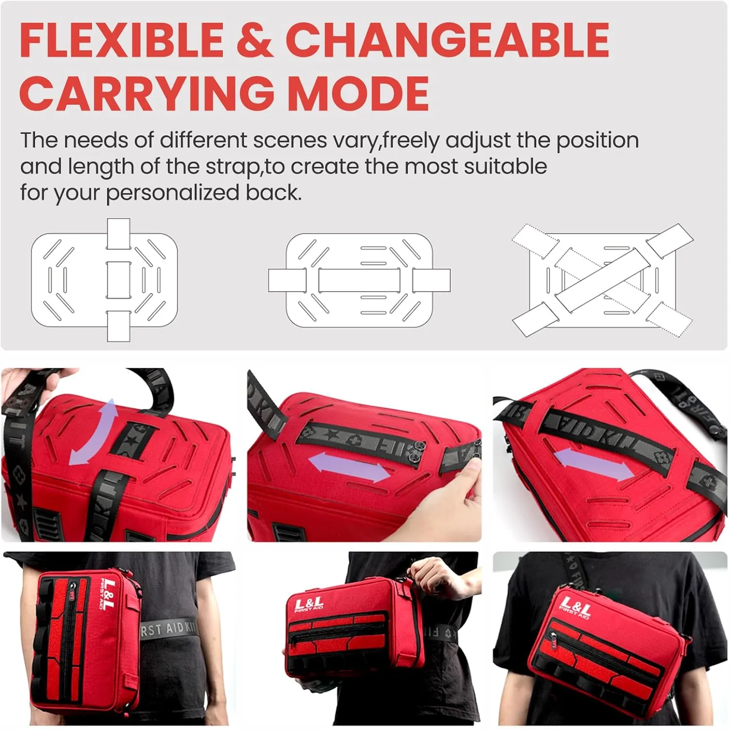 First Aid Kit for Car Home Travel Businesses,Survival Gear First Aid,First Aid Kit Survival,Waterproof Emergency Medical Kit for Outdoor Vehicles Camping Hiking Boating Office