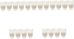 FRCOLOR 20pcs Eyelash Applicator Precision Eyelashes Clamp for Easy Application Removal for Girls Makeup Effortless Repair Lightweight Design
