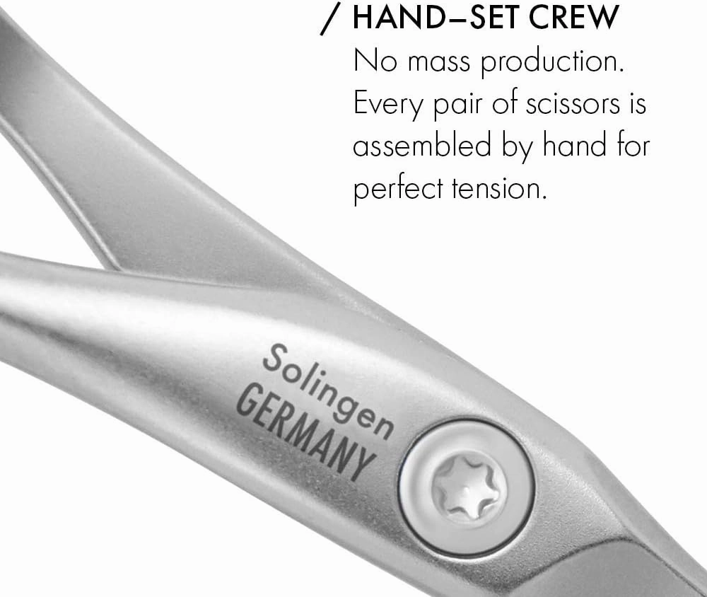 GERMANIKURE 4pc Mini Professional Manicure Set in Mustard Yellow Suede Case - FINOX Stainless Steel Tools Made in Solingen Germany, Glass Nail Care Supplies Made in Czech Republic
