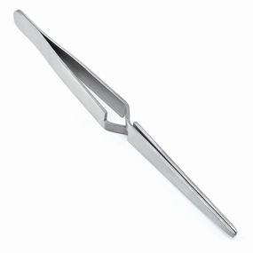 Grobet® Cross Locking, Self-Closing Tweezer