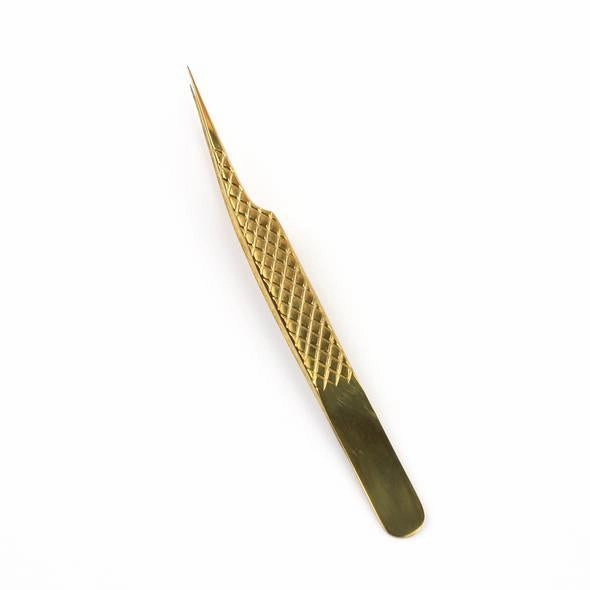 GTL-03 Gold Tweezers for Eyelash Extension