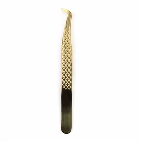 GTL-06 Gold Tweezers for Eyelash Extension
