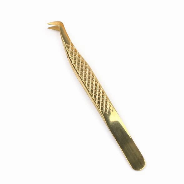 GTL-06 Gold Tweezers for Eyelash Extension