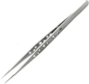 Hair Removal Tweezers Industrial Tweezers Anti-static sharp point Precision Stainless Steel Forceps Phone Repair Hand Tools Sets