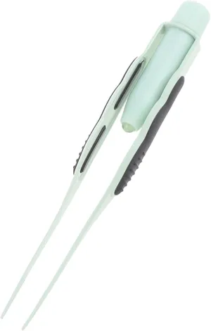 Hair Removal Tweezers Professional Stainless Steel Ear Forceps Makeup Light Slant Tip Hair Removal Eyelashes Eyebrow Tweezers Makeup Tool Tweezers(Pink) (Onecolor)